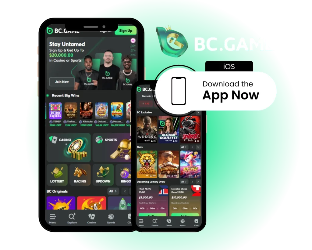 भारत में IOS के लिए BC गेम ऐप डाउनलोड करें